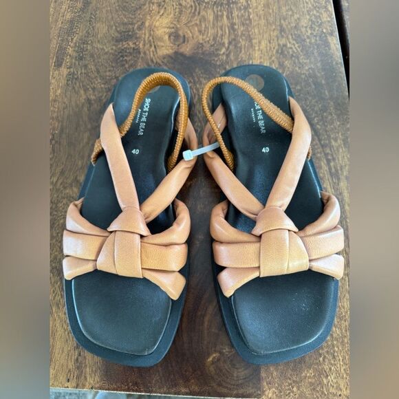Free people SHOE THE BEAR  Krista Slingback Leather Sandals - Picture 3 of 4